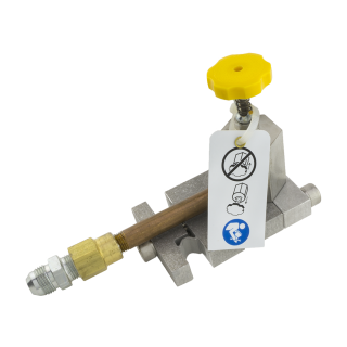 CLAMPED BODY ASSEMBLY, ADJUSTABLE DUMP ORIFICE