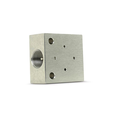 Cross, 3/8 in., No Fittings-Crosses-AccuStream-AccuStream
