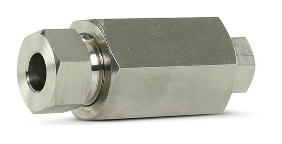 Straight Reducer Coupling, 1/4-in. Female to 3/8-in.
Female-Reducer Couplings-AccuStream-AccuStream