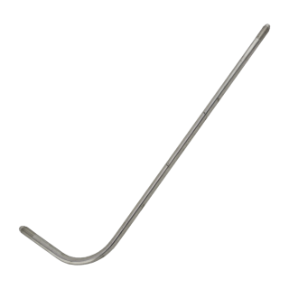 NIPPLE, 3/8 OD X .125 ID, L-SHAPE, SCISSOR PLUMBING, 14.38 LG