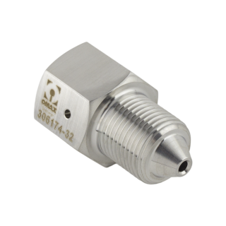 ADAPTER, IN-LINE RMS, SIZE .032IN , 3/8 FEMALE, M